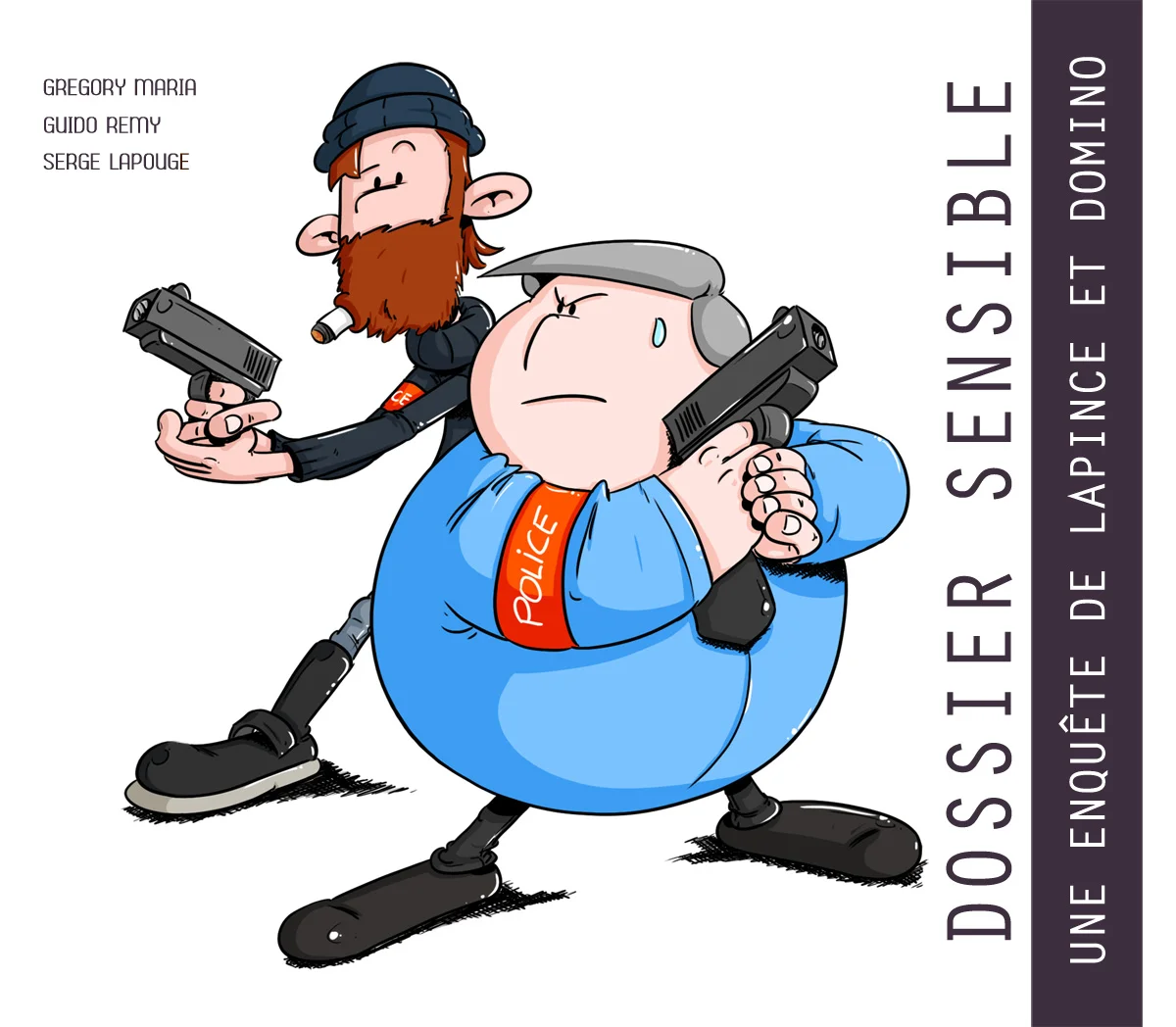 Couverture album Lapince et Domino - Dossier Sensible