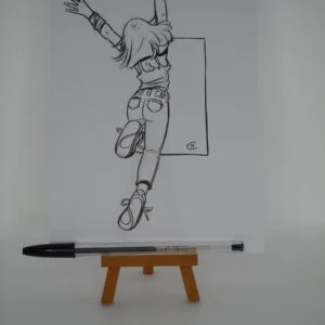 Dessin ayant servi pour le compte instagram de Circé.