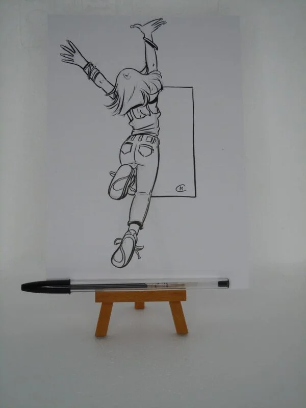 Dessin ayant servi pour le compte instagram de Circé.