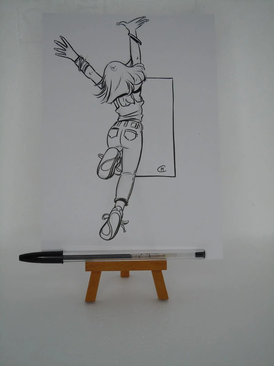 Dessin ayant servi pour le compte instagram de Circé.