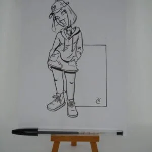 dessin ayant servi pour le compte Instagram de Circé