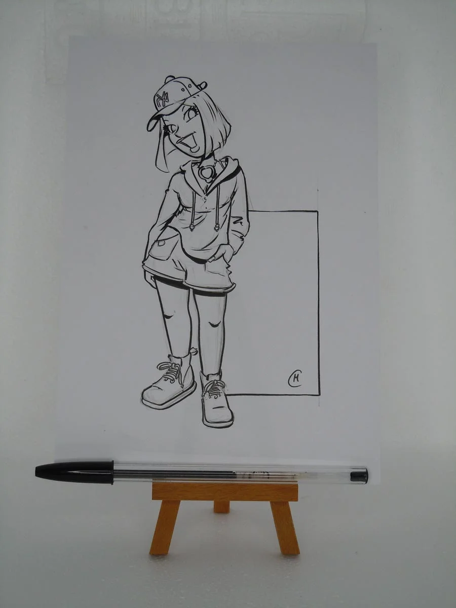 dessin ayant servi pour le compte Instagram de Circé