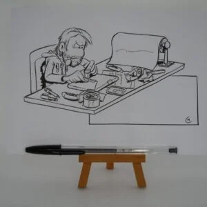 Dessin ayant servi à illustrer un article sur le site www.marcelchampion.com