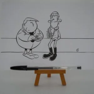Dessin ayant servi pour illustrer un article du site web www.marcelchampion.com