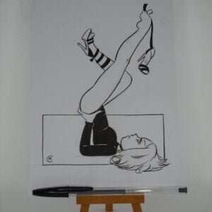 Dessin ayant servi pour le compte Instagram de Circé.