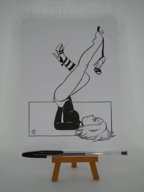 Dessin ayant servi pour le compte Instagram de Circé.