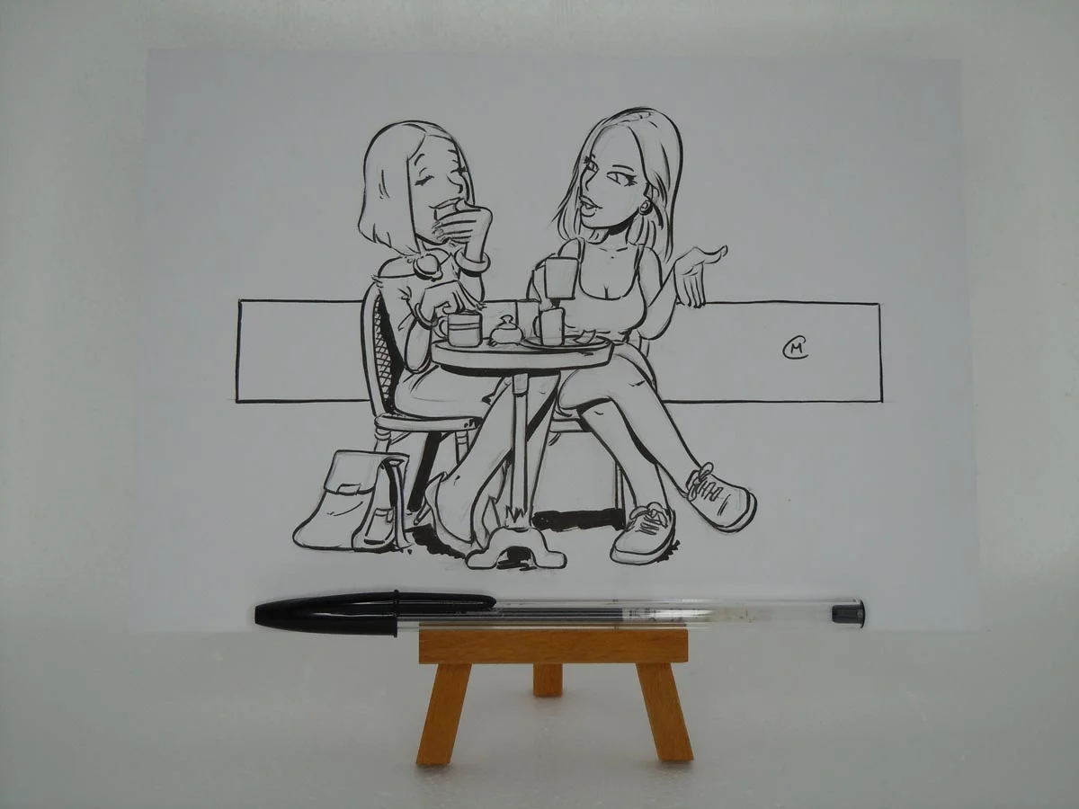 Dessin ayant servi pour le compte Instagram de Circé.