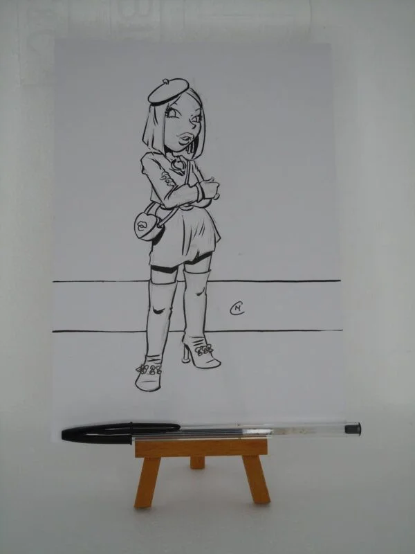 Dessin ayant servi pour le compte Instagram de Circé.