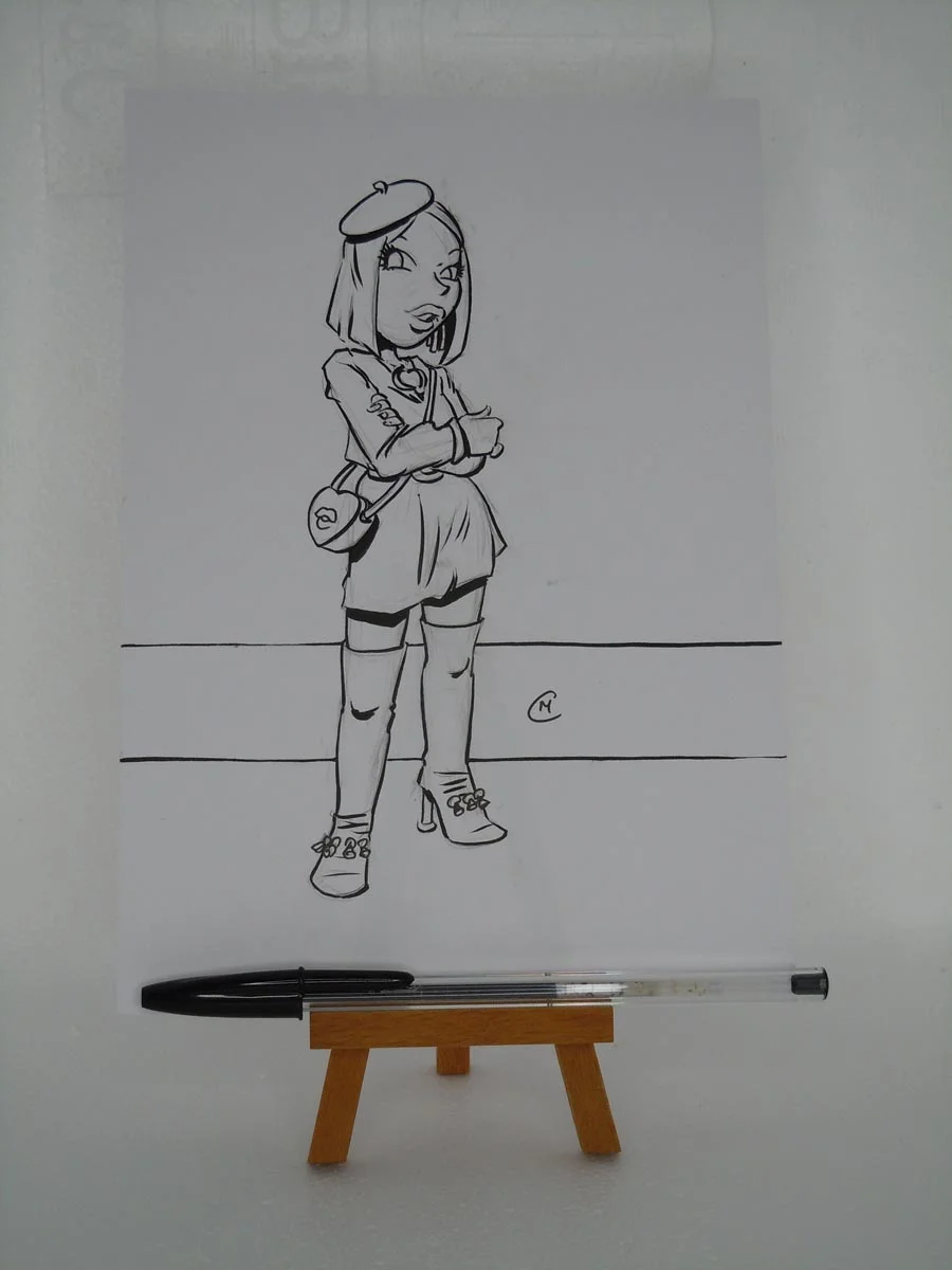 Dessin ayant servi pour le compte Instagram de Circé.