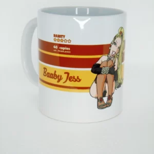 Vue sur le tirage du mug.